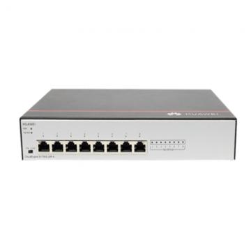 华为 S1730S-L8P-A 8口POE交换机 即插即用黑色