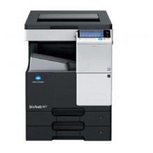 柯尼卡美能达黑白复印机bizhub367（主机+双面器+双面自动输稿器+双纸盒+工作台-3年上门服务）