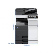 柯尼卡美能达彩色复印机bizhubC458（主机+双面器+双面自动输稿器+双纸盒+工作台-3年上门服务