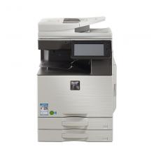 夏普（SHARP) MX-B5081D黑白数码复印机(主机+双面送稿器+双纸盒带落地工作台DE25N+无线wifi）
