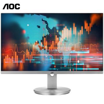 AOC 23.8英寸 AH-IPS硬屏 1.5mm窄边框 低蓝光爱眼不闪屏 电脑显示器（HDMI版) I2490VXH/BS