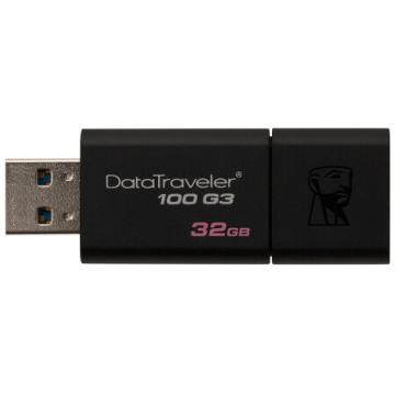 金士顿（Kingston）u盘 USB3.0 DT100G3 投标车载高速优盘 32GB