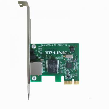 TP-LINK TG-3269E 千兆有线PCI-E网卡 内置有线网卡 千兆网口扩展 台式电脑自适应以太网卡