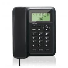 飞利浦（PHILIPS）电话机座机 固定电话 办公家用 双接口 免电池 CORD281A黑色