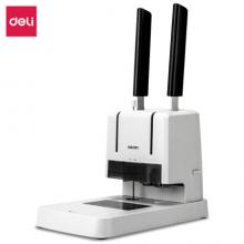 得力（deli）3881 财务凭证装订机 省力型票据打孔机