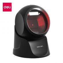 得力(deli)二维影像式扫描平台扫描枪 餐饮零售快递仓储物流超市商品条码扫描器 手机屏幕扫码收款14963