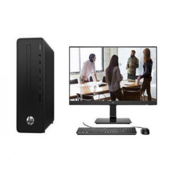 惠普 HP 280 G5 SFF台式电脑(i3-10100/1T+256GBSSD/8G/Win10Home/有线键鼠/180W/3年保修/23.8液晶显示器