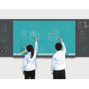 希沃98寸智慧黑板电容B5系列套装（含98寸智慧黑板*2台、高清智慧显示屏*4台、广播系统设备1套、辅材及安装调试）1年保修