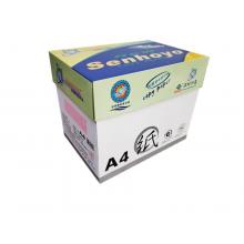 仙湖榕彩色复印纸 A4 80g 500张/包 5包/箱 粉红 单位：箱