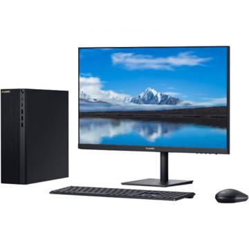 华为擎云 W515台式电脑/麒麟990处理器/8GB内存/256G固态+1T机械存储/标配23.8寸显示器/键盘/鼠标