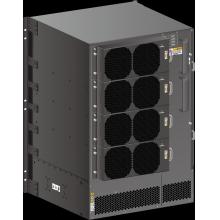 华为S12700E-8交换机(总装机箱含双主控处理单元+双交换网单元+双电源（3000W）+二块48端口万兆以太网光接口板(X6S SFP+)+1块48端口百兆/千兆以太网电接口板(X6S RJ45)+2根堆叠线缆（高速SFP+-10G-CU5M）+1个伸缩滑道） 、按需配置模块、三年保修、含安装调试