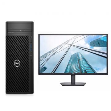 戴尔（DELL）Precision T3660 塔式计算机（i9-12900）1TB, M.2, PCIe NVMe*2，64G 内存，三年保修 ）T1000 4G/8G /A4500 20G-CNQ902显卡，配P2722H 27显示器三年保修