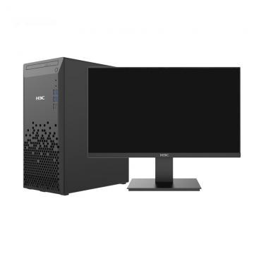 H3CDesk X500t台式机 I5-12500/8GB DDR4 /1TB SSD/RTX3050 8G/750W/None WiFi/None ODD/win11 HB/17L/含3年5*9 NBD基础维保 +H3C23.8寸显示器（含VGA+HDMI接口）