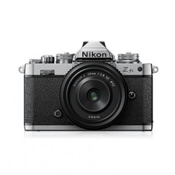 尼康（Nikon） Z fc 微单数码相机（Z DX 16-50mm f/3.5-6.3 VR 微单镜头) 银黑色+128G卡+包